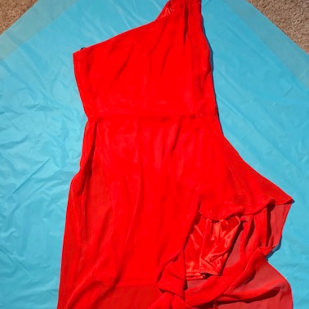 Bebe red/orange size10 dress